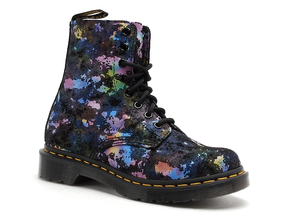 Dr martens boots bottine plates femme pascal tuti fruti multicolore