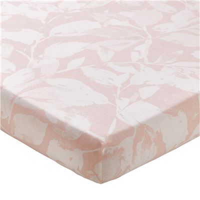 Linge de lit feuillage pastel - BECQUET CRÉATION