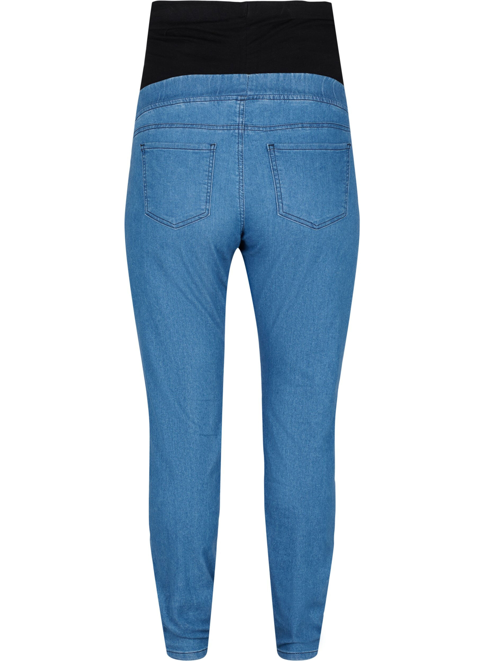 Graviditets jeggings med baglommer
