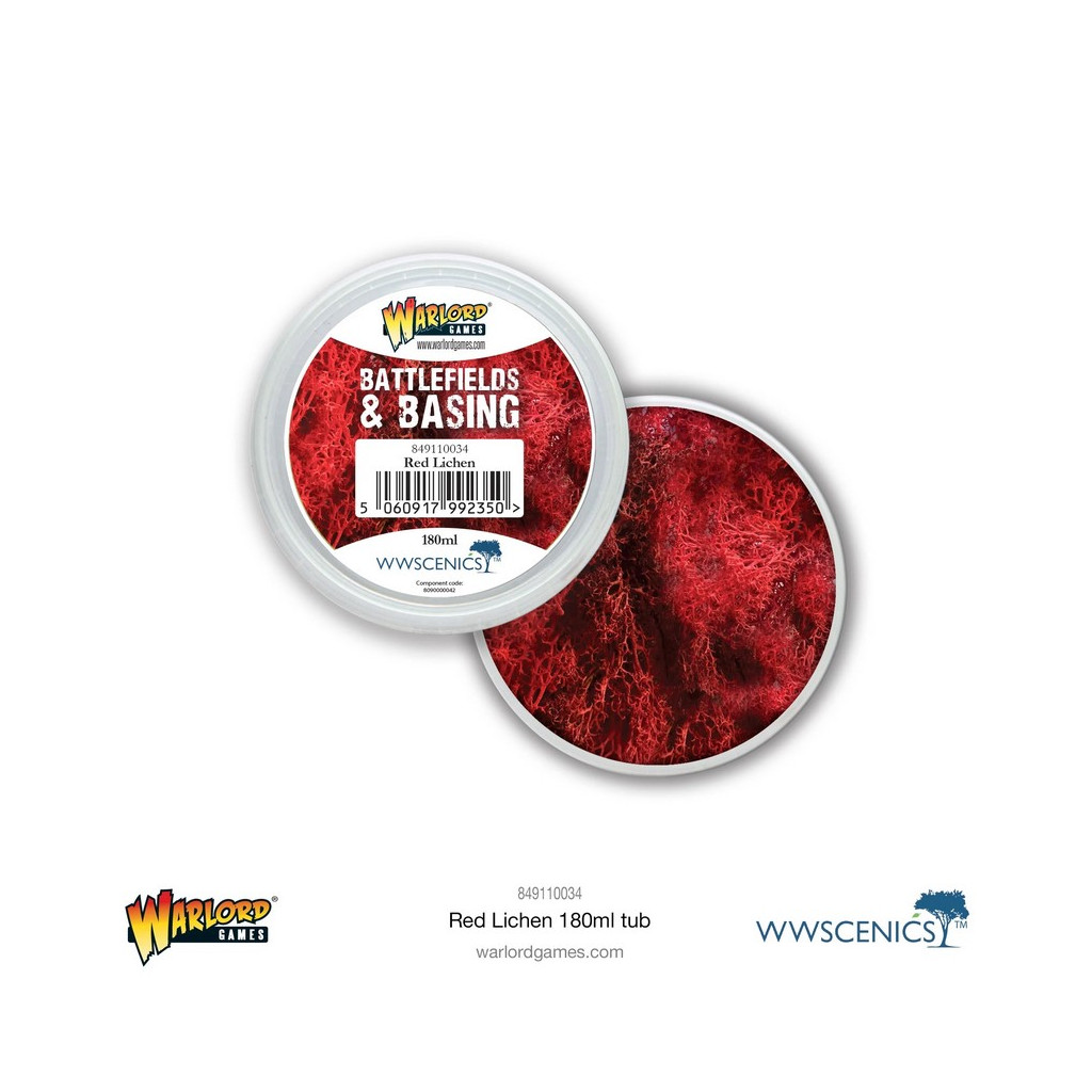 Battlefields & Basing: Red Lichen (180ml)