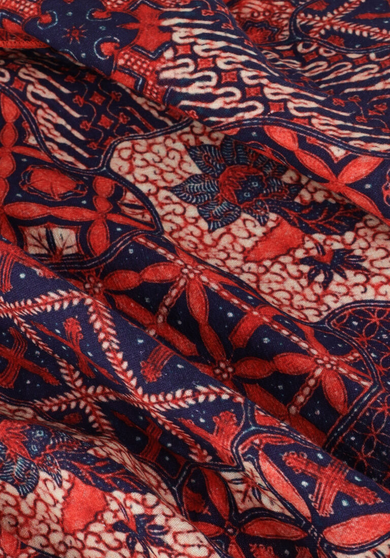 NOTRE-V blauwe notre-v blouse blouse print nv-arah