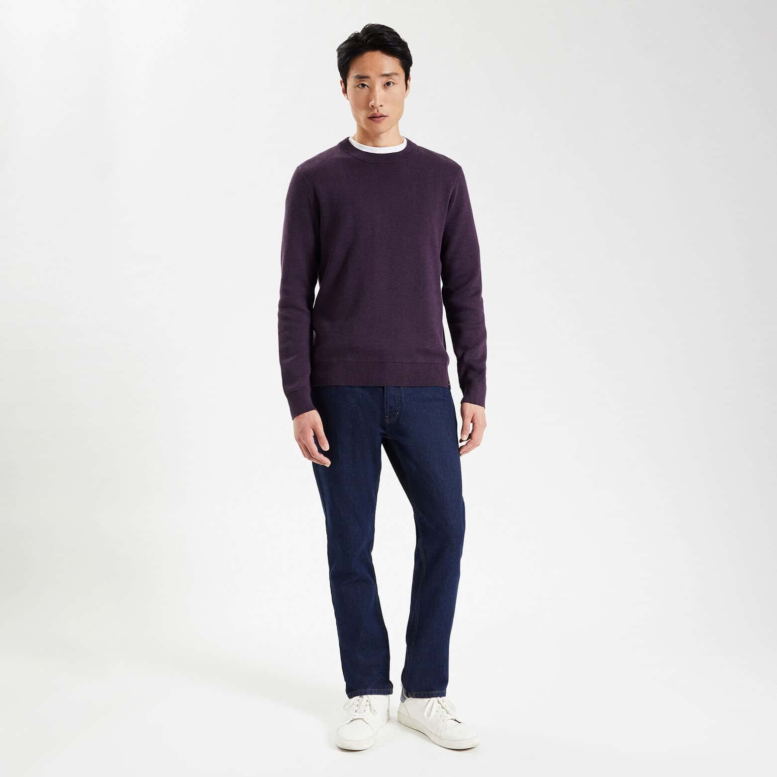 Pull uni 'le parfait by JULES' Violet