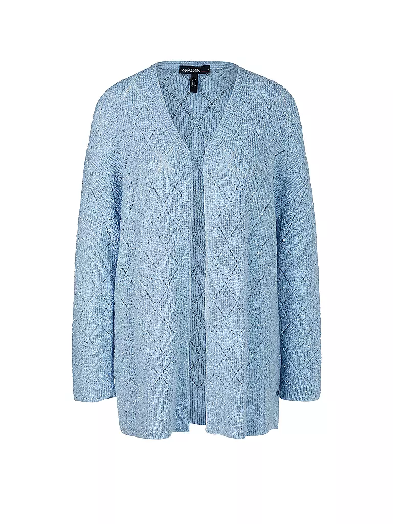 MARC CAIN Strickjacke hellblau