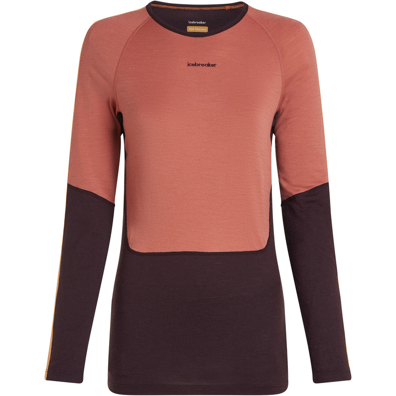 Icebreaker Damen 200 Sonebula Crewe Longsleeve