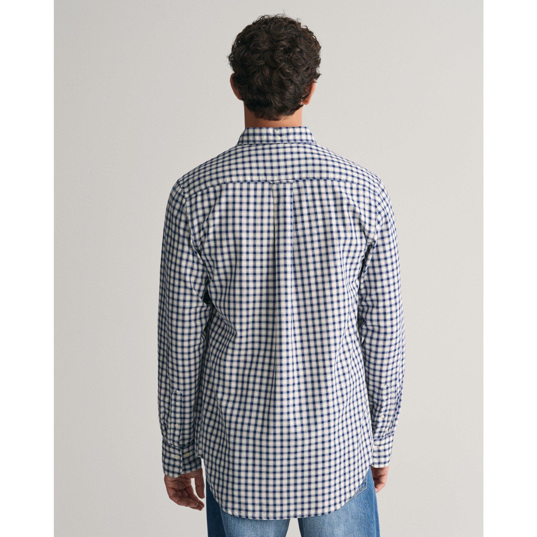 Gant Regular Fit Checked Archive Oxford Shirt
