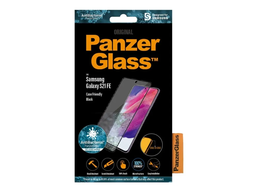 PanzerGlass™ | Skærmbeskytter - Ultra-Wide Fit | Samsung® Galaxy S21 FE