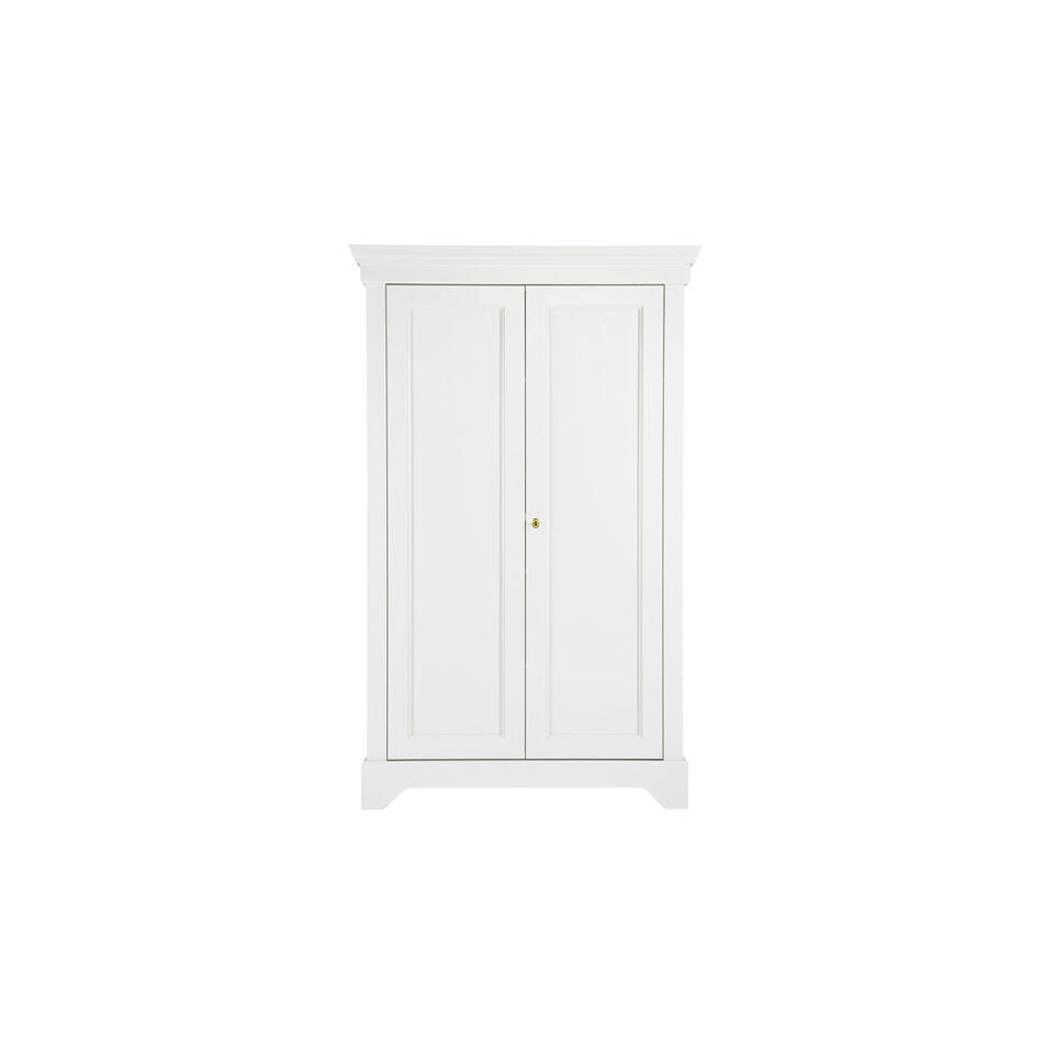 WOOOD kast Isabel - wit - 191x118x47 cm