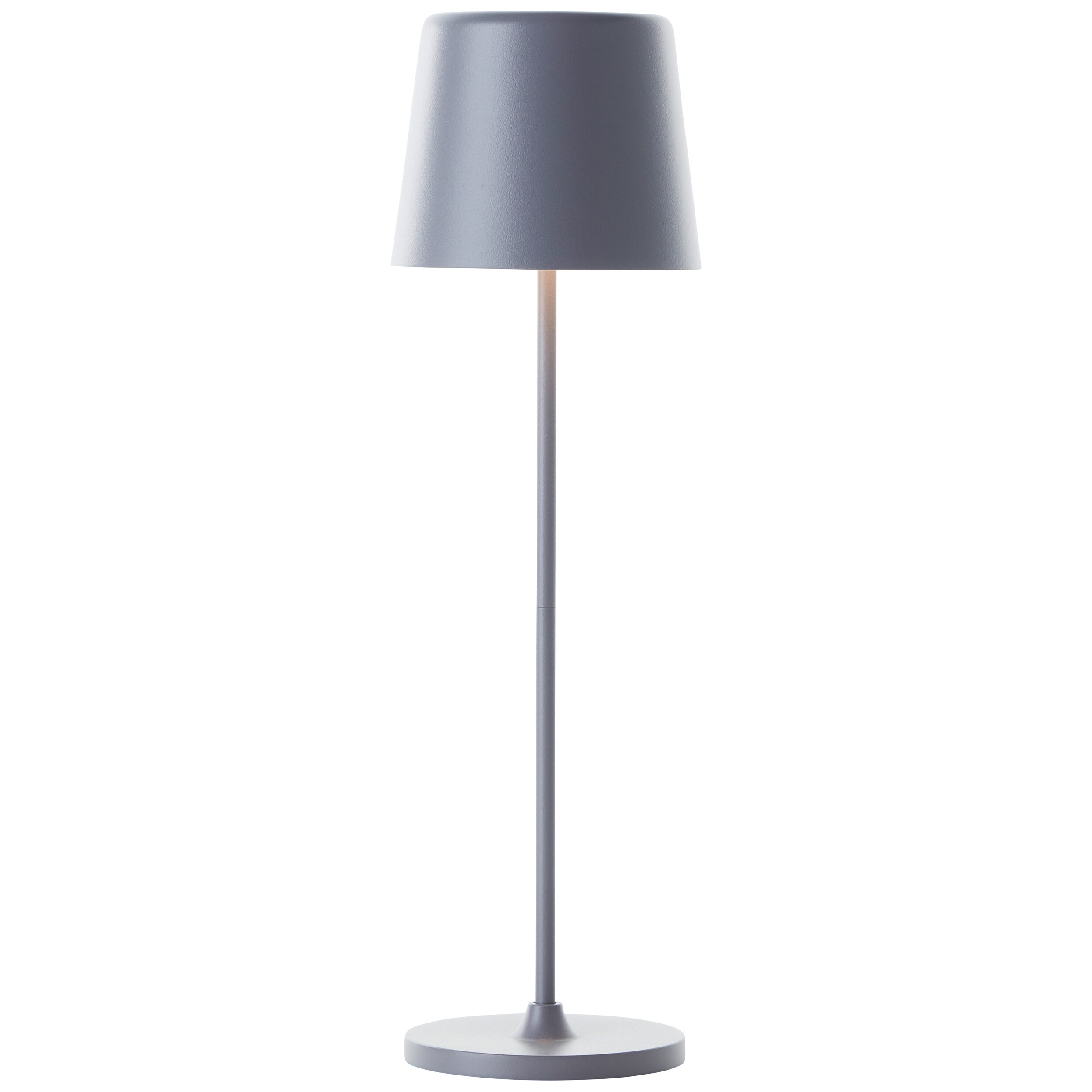Brilliant Lampe Kaami LED Außentischleuchte 37cm grau matt Metall grau 2 W LED integriert