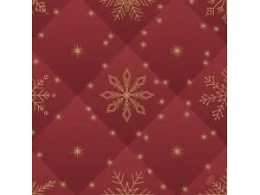 Dunisoft Bio Serviet L40xB40cm FSC Rhombus Bordeaux, 6 pk x 60 pk/krt