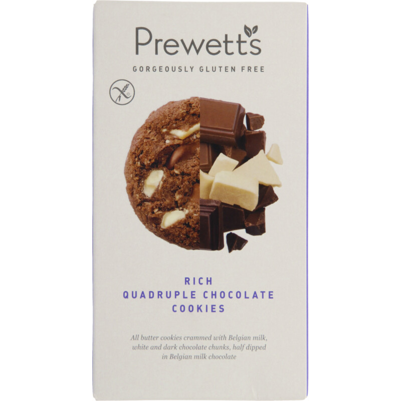 Prewetts Quadruple chocolate cookies