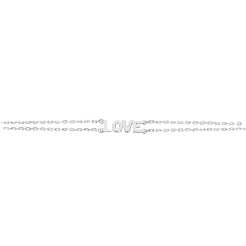 Bracelet Femme - Argent 925 - Longueur : 18 cm