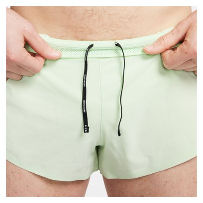 Short splité Nike Dri-Fit ADV Aeroswift 2in Vert