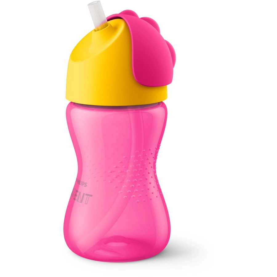 Philips Avent Strohhalmbecher SCF79802 pink 300 ml 12M+