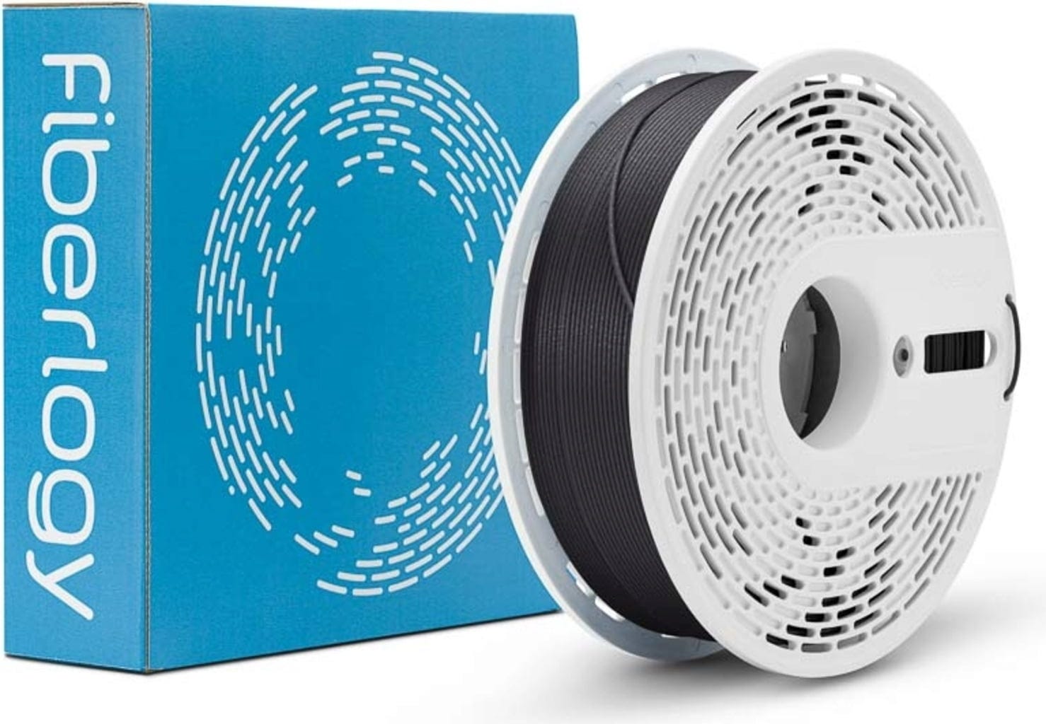 Fiberlogy  PCTG+CF Black, 1,75 mm / 750 g    PCTG Filament mit 10 % Kohlenstofffasern