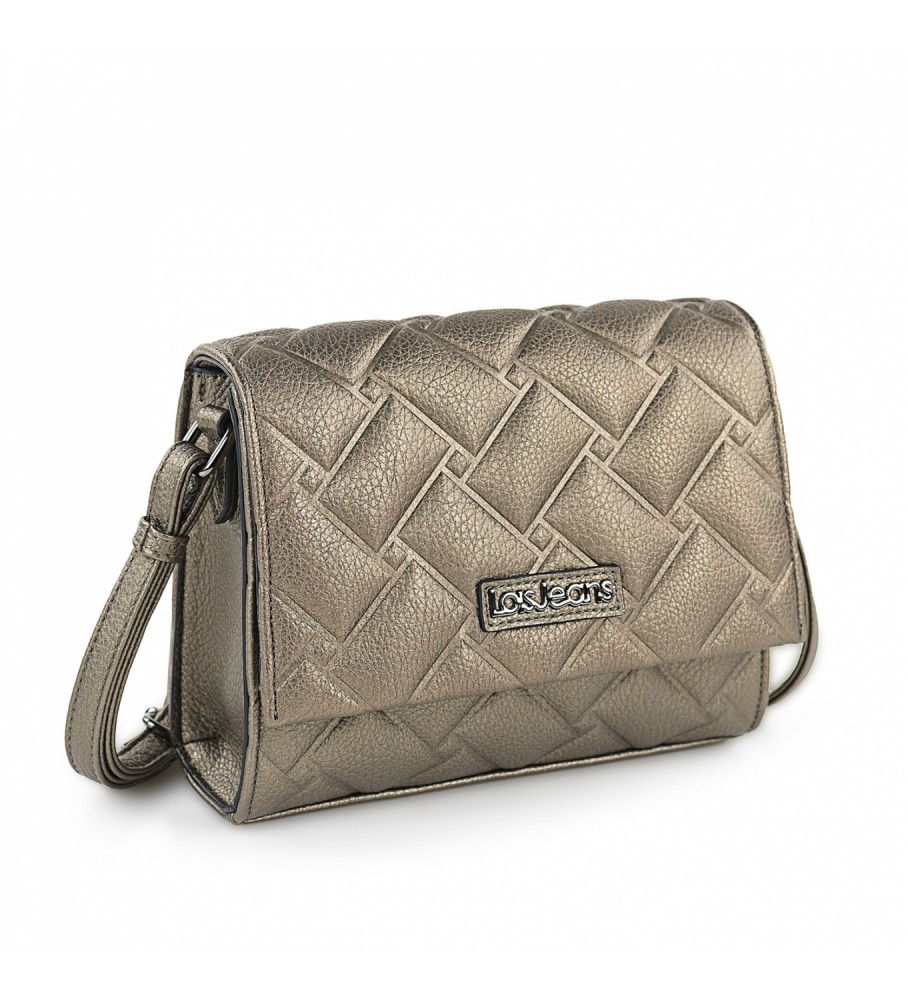 Bolsa de ombro Lois LOIS 316885 cor prata escura