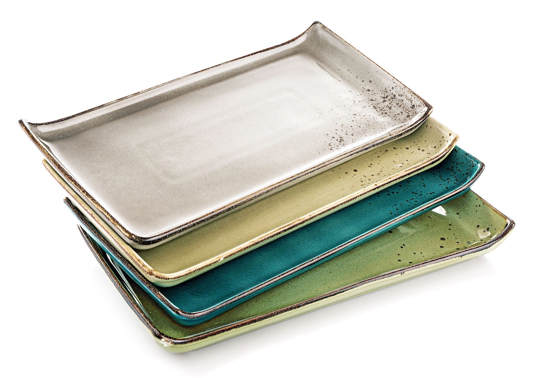 CreaTable Servierplatte NATURE COLLECTION steingrau