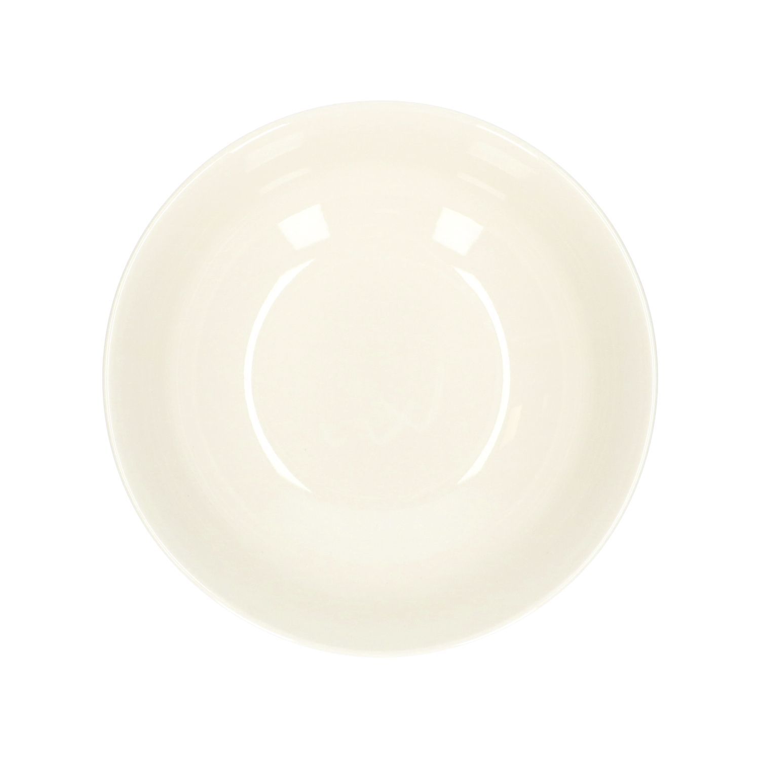 Kom, organisch, porselein, wit, Ø 17 cm