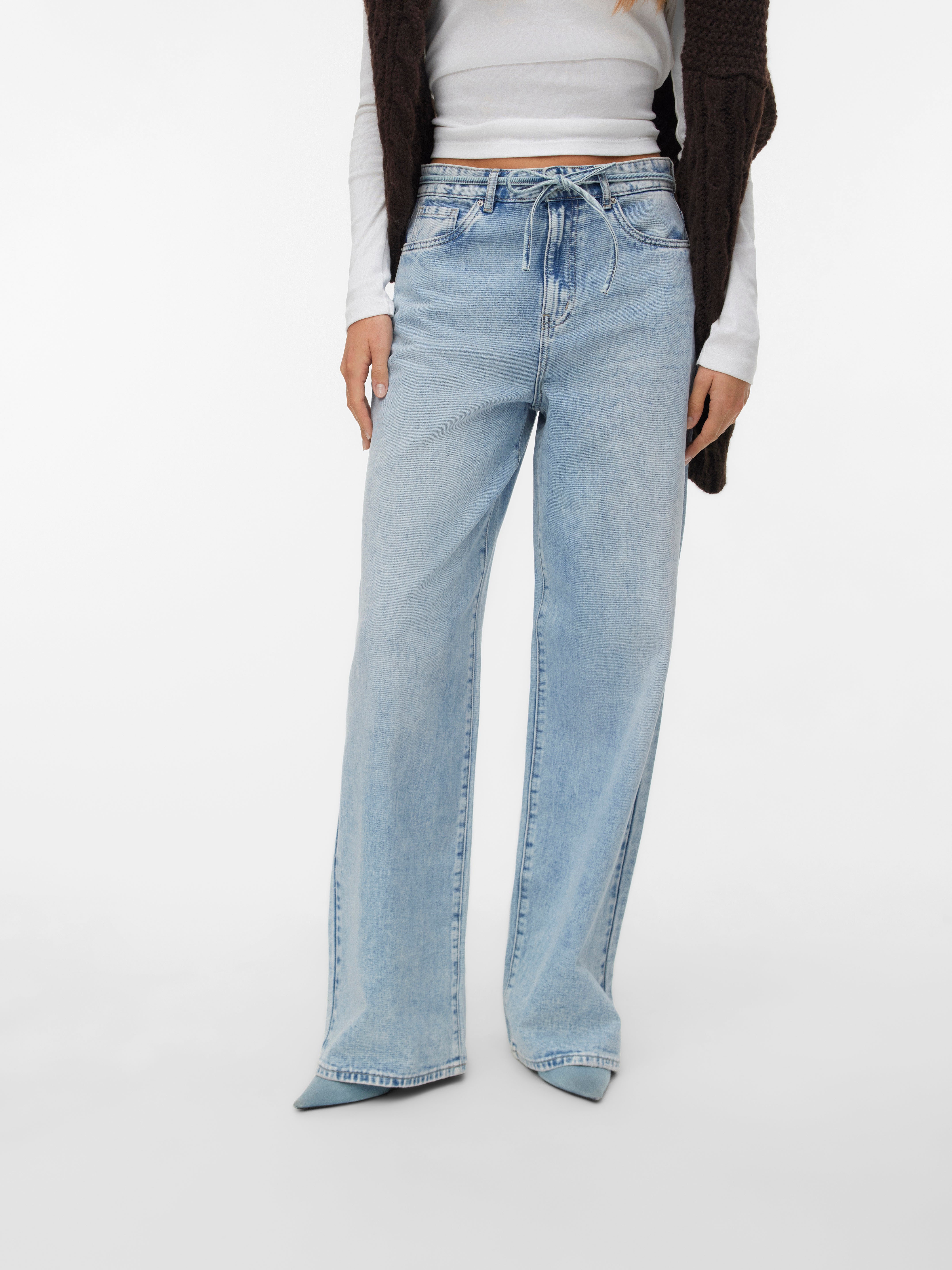 VMWIEN Mid rise Wide leg fit Jeans