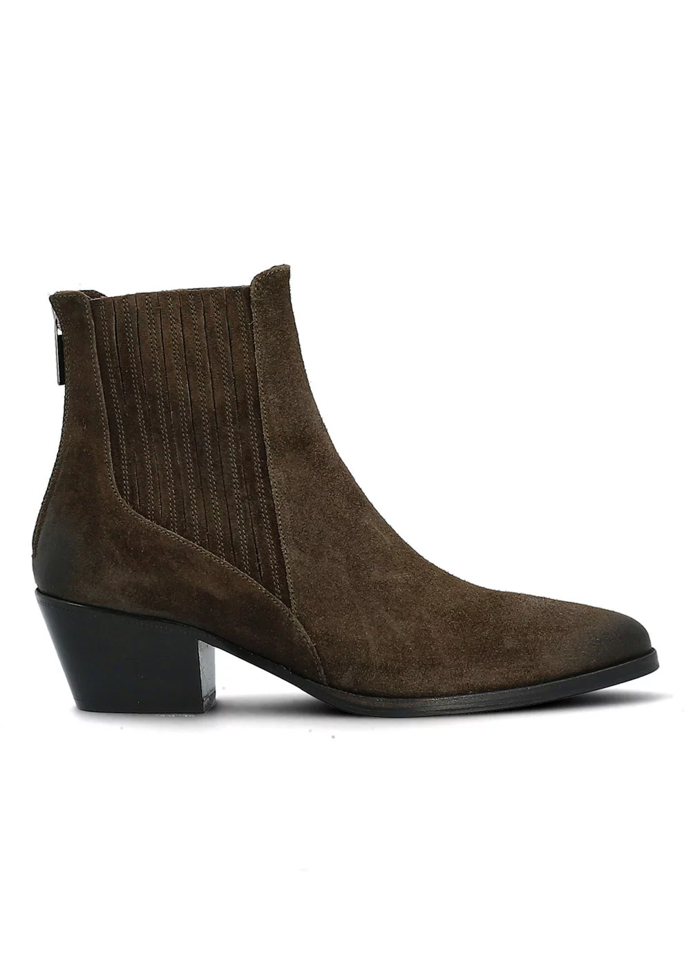 BOOTS ESRA VELOURS KAKI