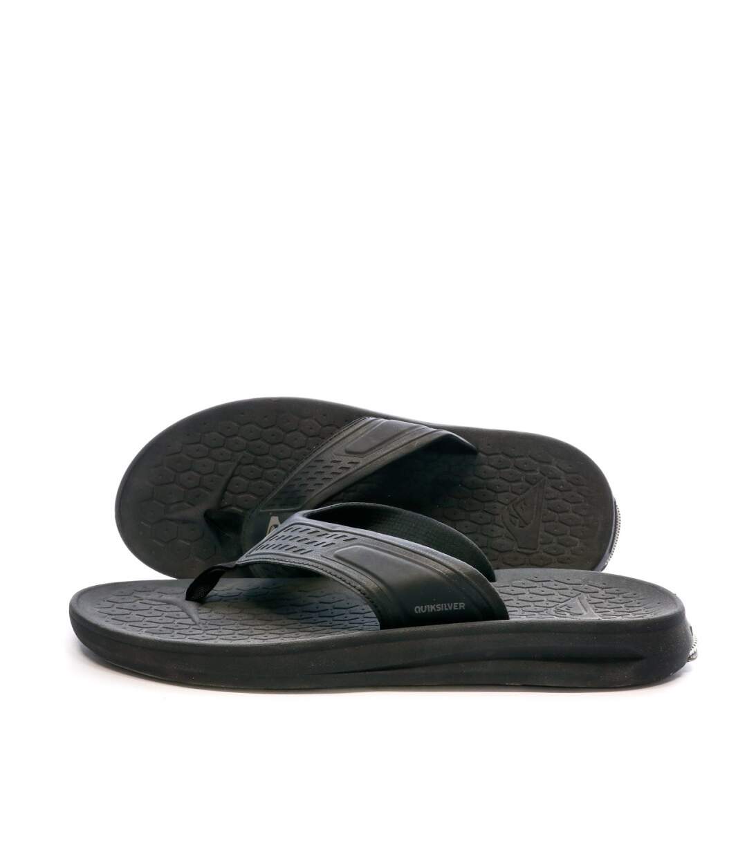Tongs Noir Homme Quiksilver Layover Travel