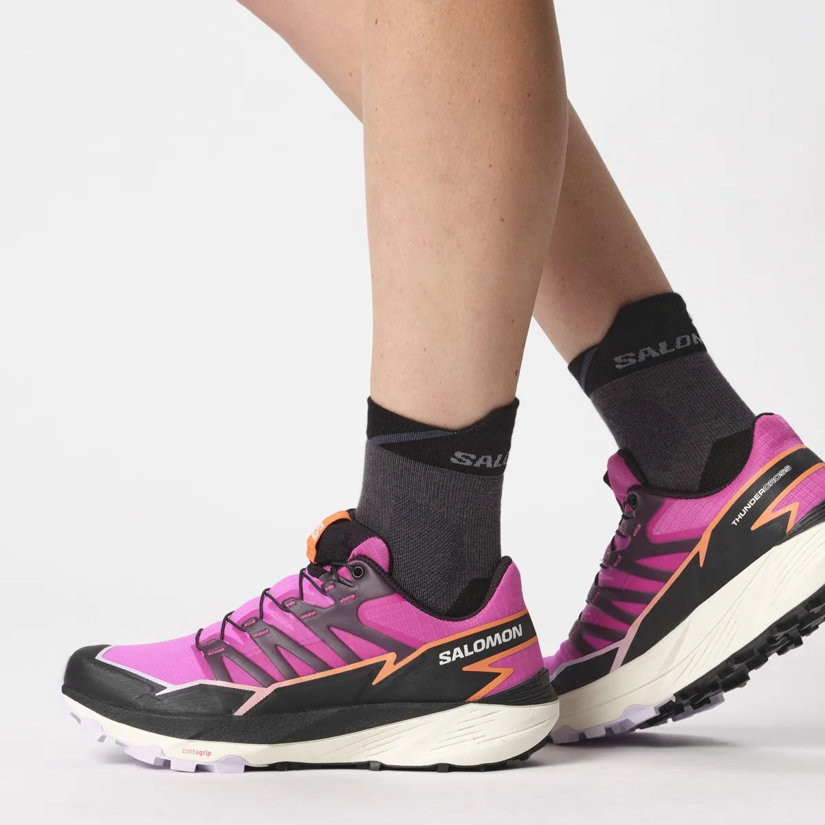 Salomon Thundercross Rose Violet/Black/Orchid Petal