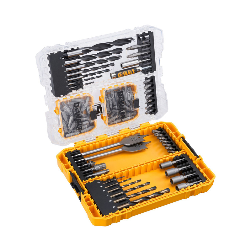 DeWALT boor- en schroefbitset torx Tough Case DT70785-QZ 100-delig