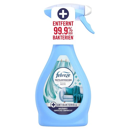Febreze Textilerfrischerspray Antibakteriell Frische Wäsche