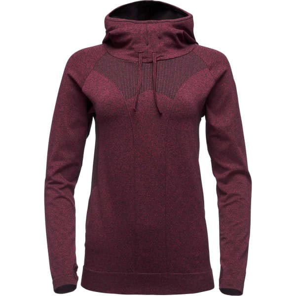 Sweat escalade BLACK DIAMOND W CRUX HOODY WILD ROSE