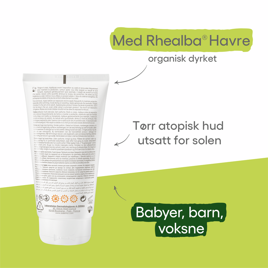 A-Derma Protect AD solkrem SPF50  150 ml