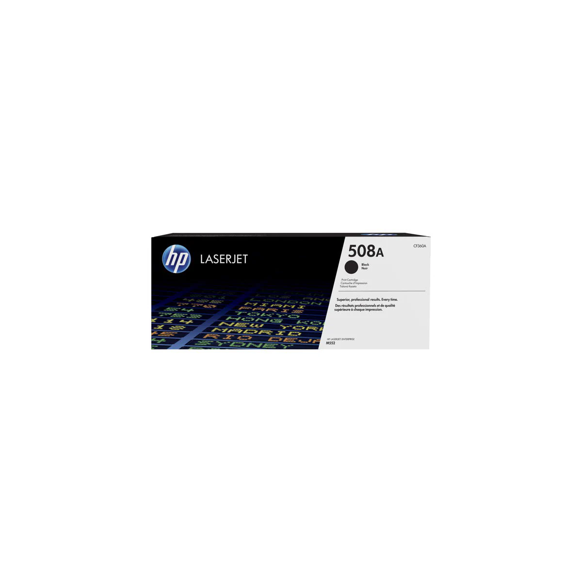 HP tonerpatron 508A Original LaserJet Svart