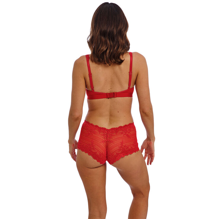 Wacoal EMBRACE LACE BOYSHORT Equestrian red