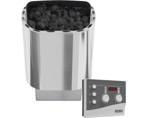 Roro ABN1 8 kW saunakachelset met externe regeling