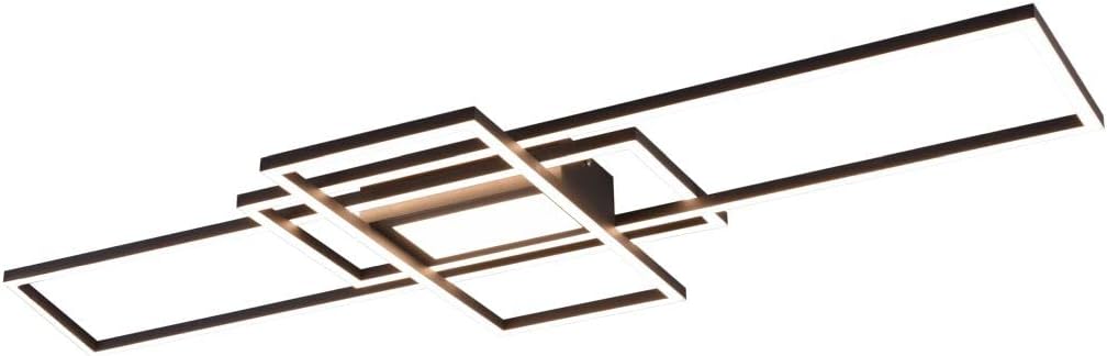 Trio LED Deckenleuchte Deckenlampe IRVINE inkl. Fernbedienung 105 x 42cm Dimmbar
