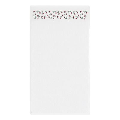 Linge de toilette brodé - 450 g/m²