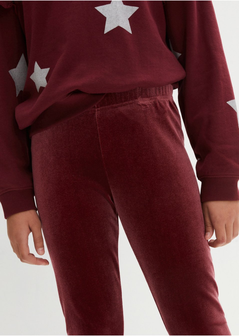 Legging en velours fille