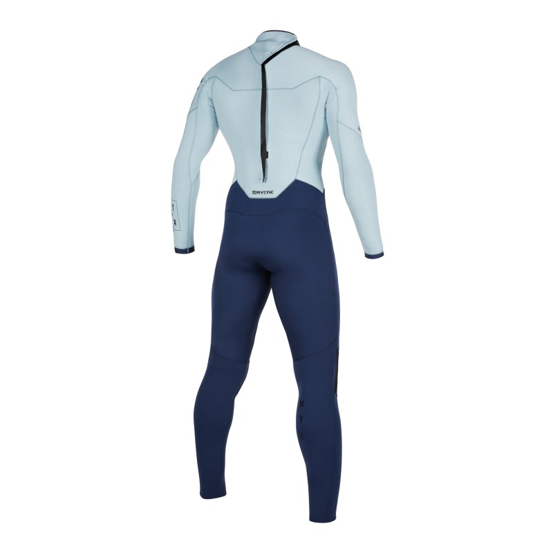 Mystic Star Fullsuit 4/3mm Bzip Grey green