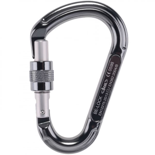 Mousqueton escalade BEAL BE LOCK SCREW BLUE