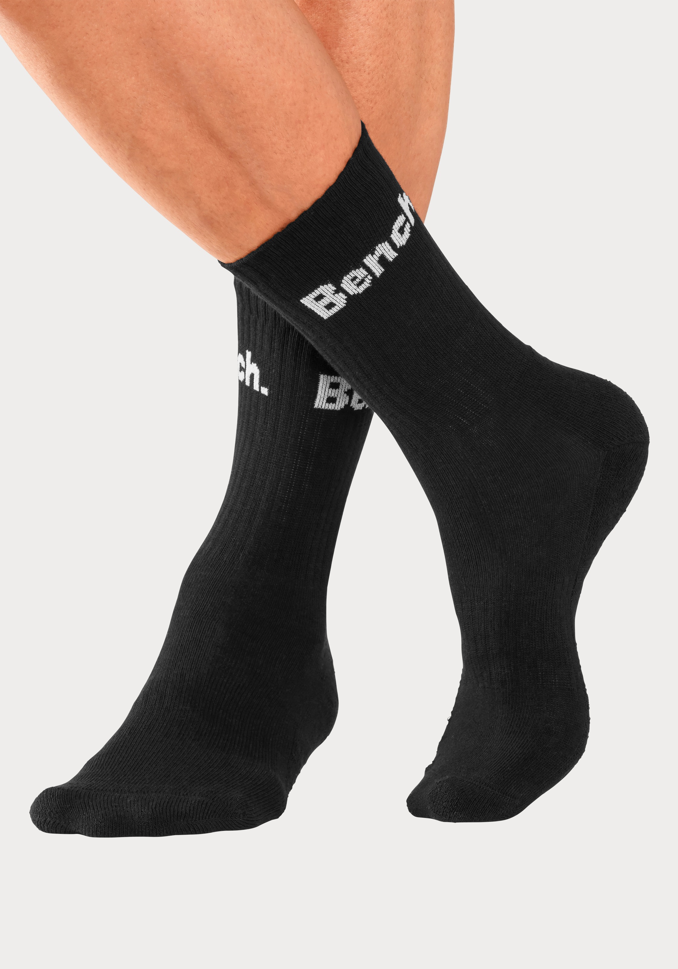 Bench. Tennissocken Packung, 12 Stk. tlg. mit Fuss Polsterung