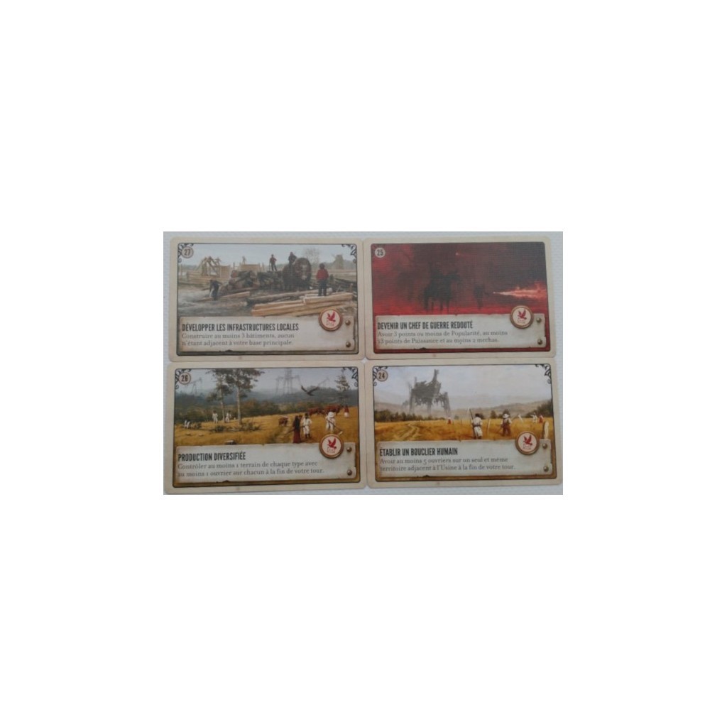 Scythe Cartes Objectifs 24-27