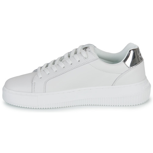 Calvin Klein Jeans - CHUNKY CUPSOLE MONO LTH WN - Blanc