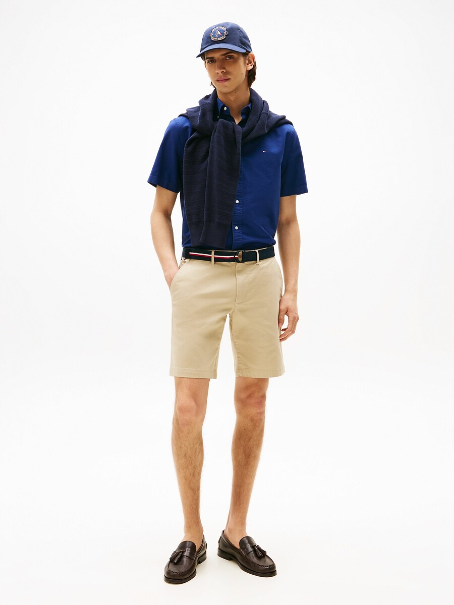 TOMMY HILFIGER<br>Shorts com cinto Brooklyn