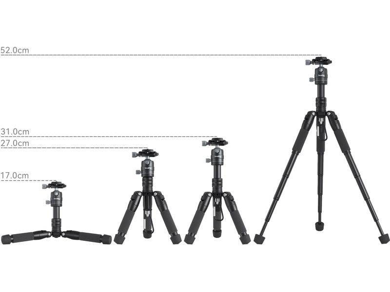 Smallrig Stativ VT-20 Mini Stativ aus Aluminium