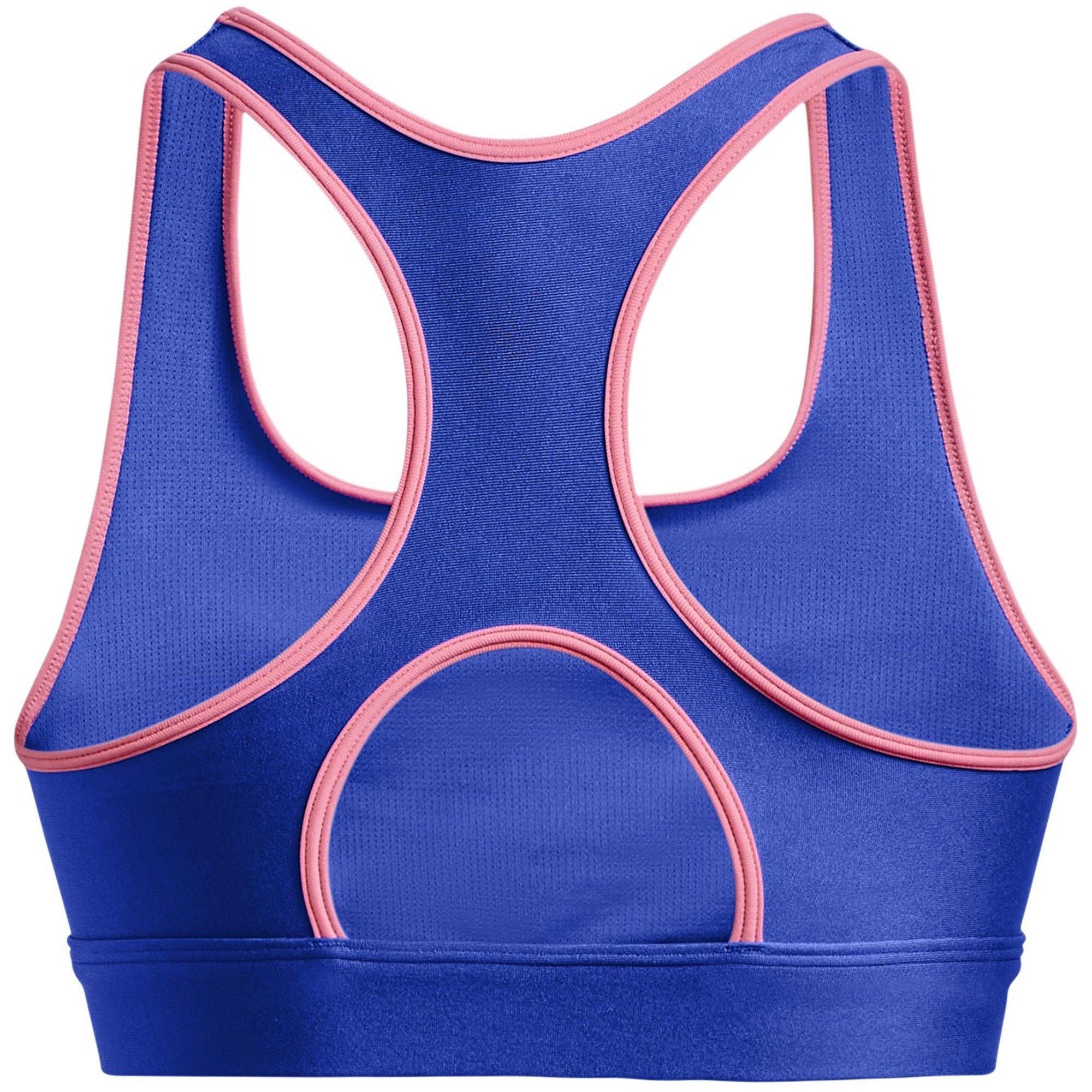 Under Armour UA HeatGear Armour Mid Padless Sports Bra Womens