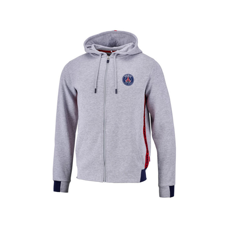 Sweat-shirt zip à capuche Supporter PSG