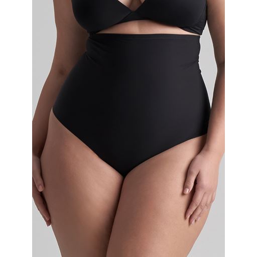 Bye Bra Sculpting High Waist Thong, Black, M