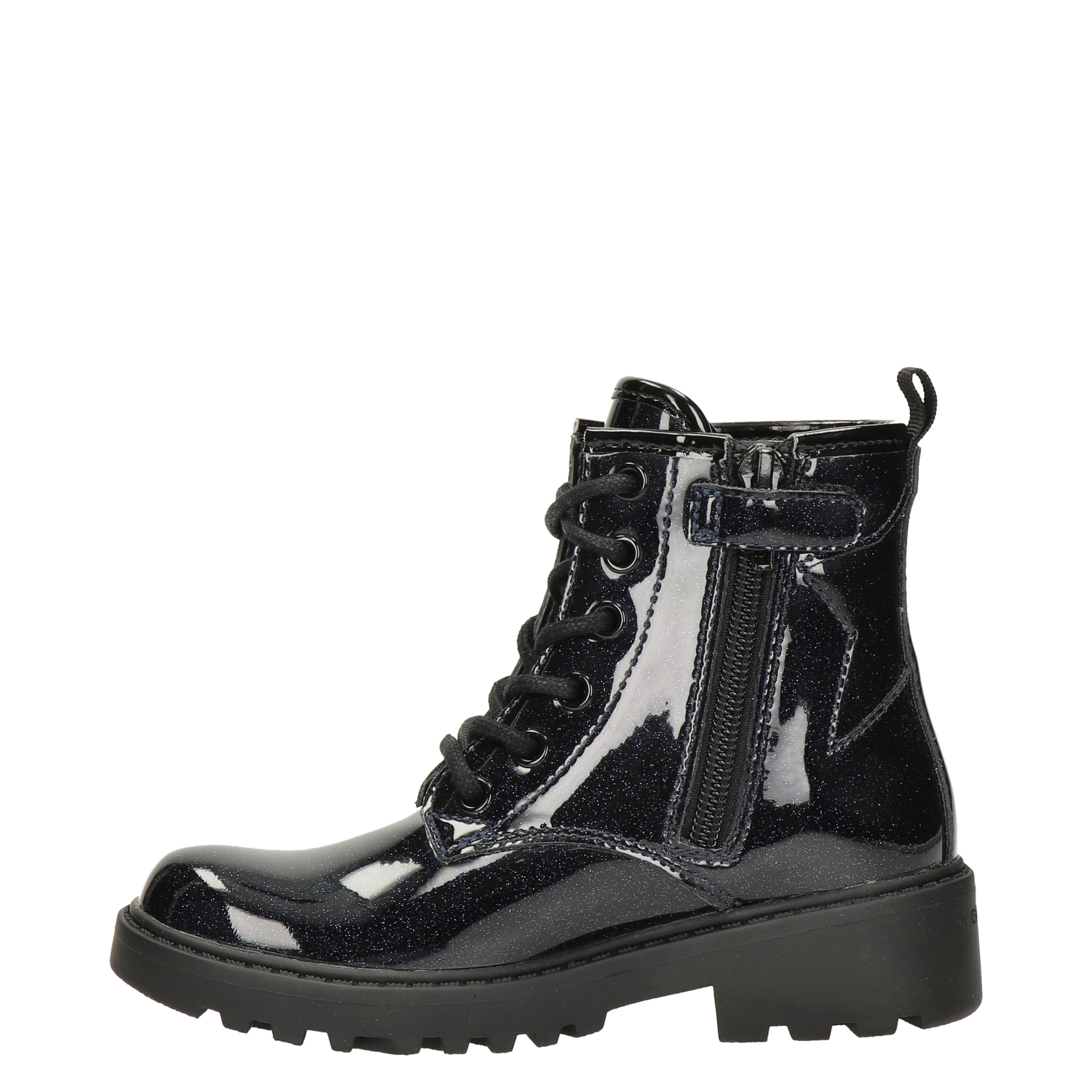 Geox J Casey meisjes veterboot Gaastra Blauw