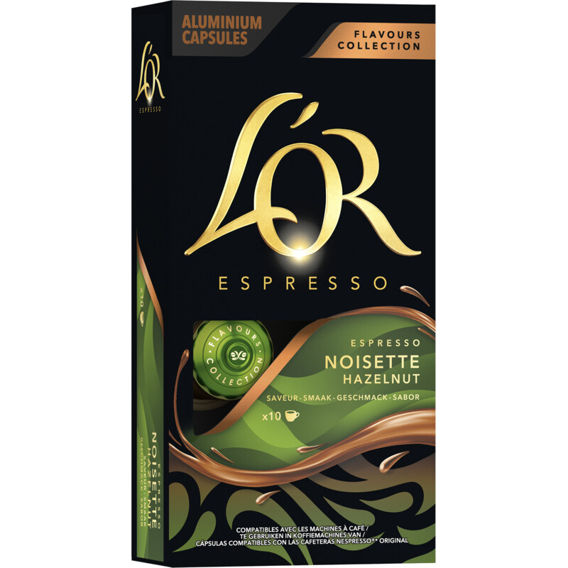 L'OR Espresso hazelnoot capsules