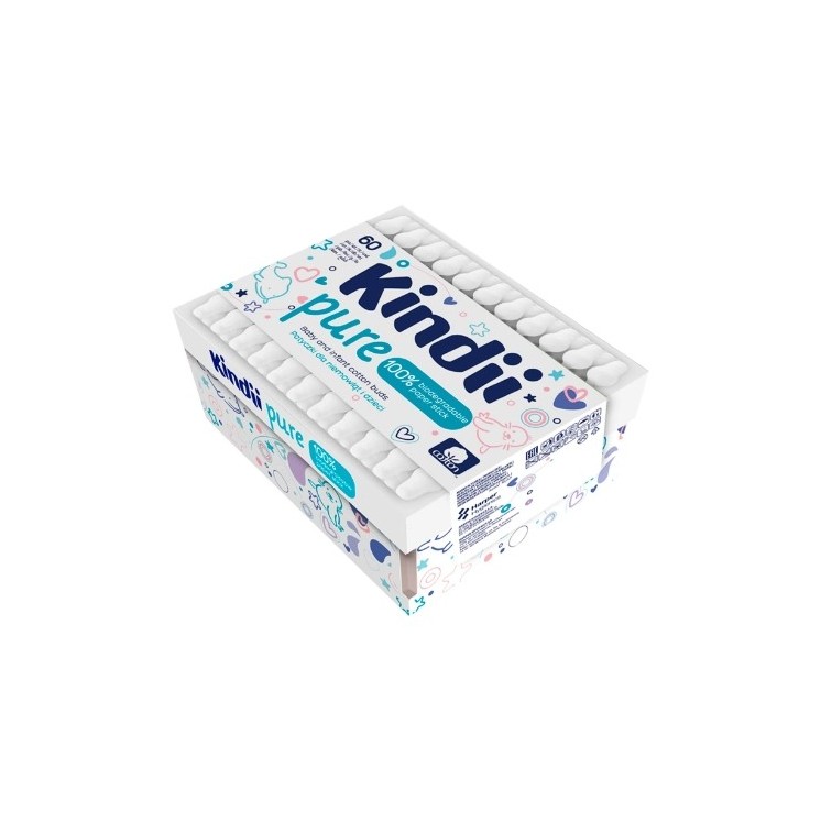 Kindii Pure Sticks für Babys und Kinder 60 Stück