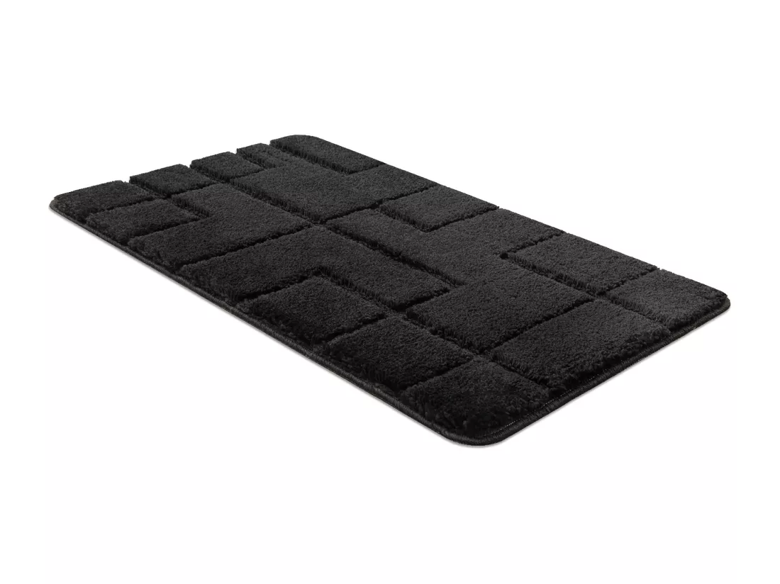 Tapis de salle de bain SUPREME LINES, lignes, antidérapant, doux - no 50x80 cm