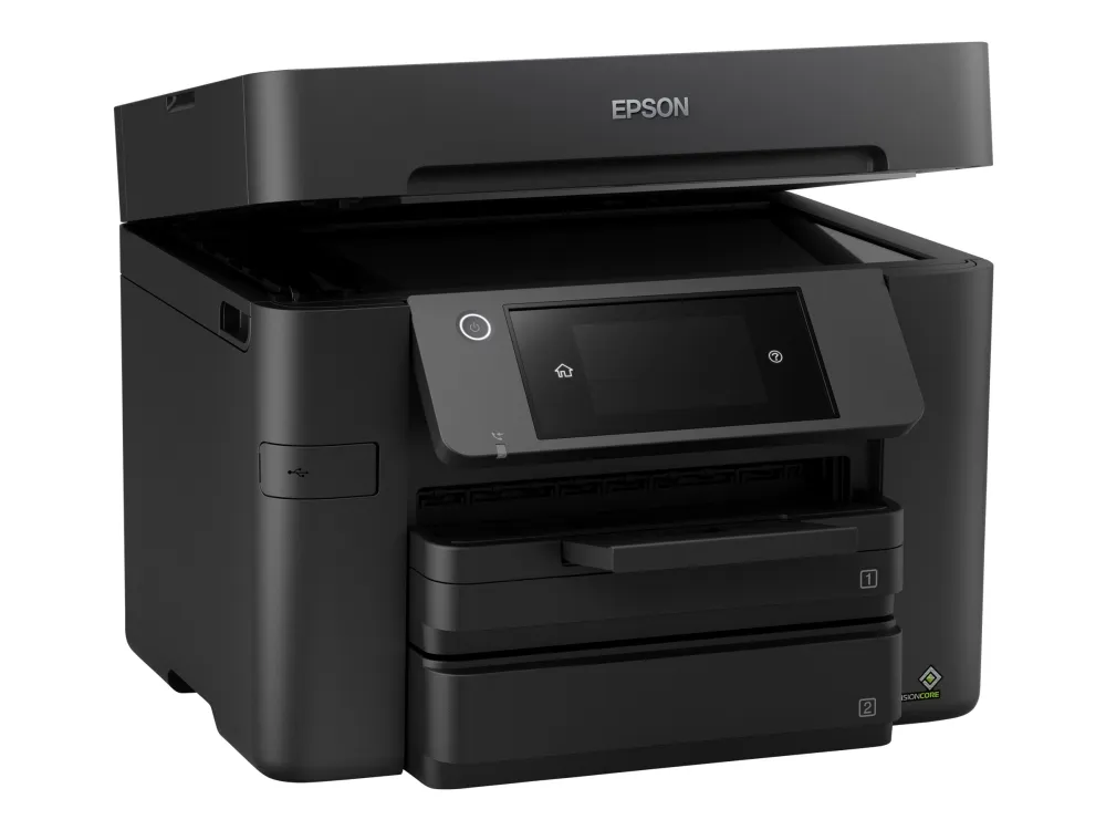 Epson WorkForce Pro WF-4830DTWF - Multifunktionsprinter - farve - blækprinter - A4/Legal (medie) - op til 25 spm (udskriver) - 500 ark - USB 2.0, LAN, Wi-Fi(n), USB vært, NFC